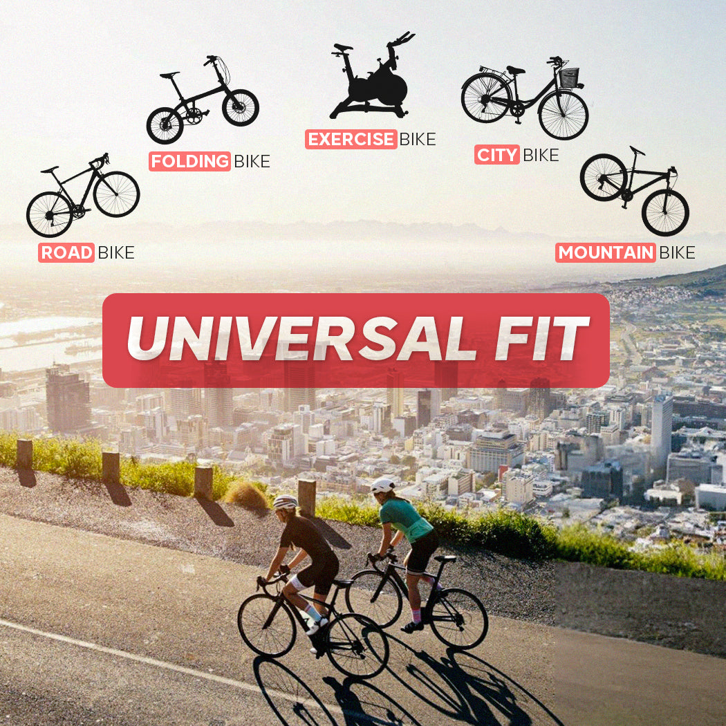 HUGEOAKS Width Continuously Adjustable Bike Seat - Comfortable & Prostate Friendly Bicycle Saddle for Mountain Bikes, Road Bikes, City Bikes & Exercise Bikes