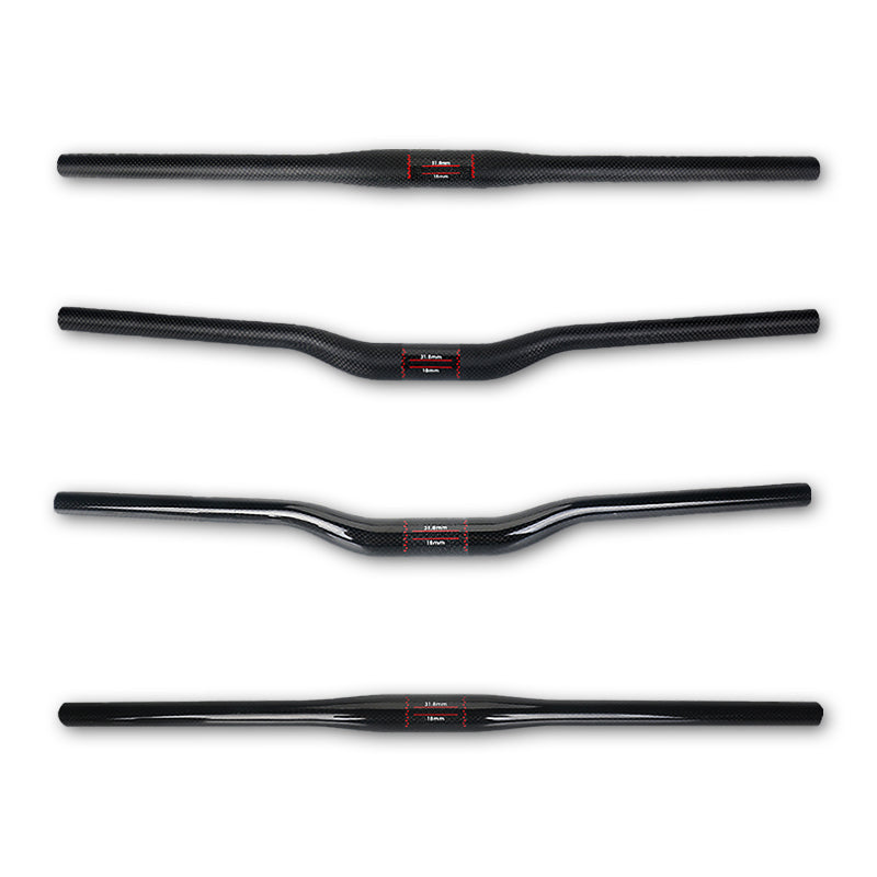 Bicycle Handlebars 580/600/620/640/660/680mm Carbon Fiber Mountain
