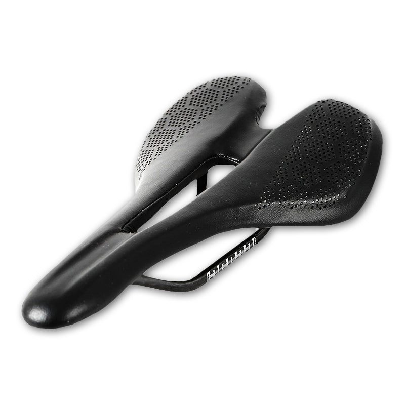 HUGEOAKS Bike Seat, Lightweight Road Bike Saddle, Comfortable Bike Seat, Carbon Fiber Bike Saddle, PU Leather Soft Saddle