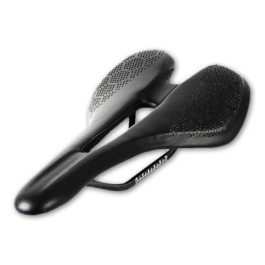 HUGEOAKS Bike Seat, Lightweight Road Bike Saddle, Comfortable Bike Seat, Carbon Fiber Bike Saddle, PU Leather Soft Saddle