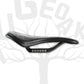 HUGEOAKS Bike Seat, Lightweight Road Bike Saddle, Comfortable Bike Seat, Carbon Fiber Bike Saddle, PU Leather Soft Saddle