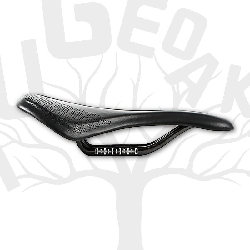 HUGEOAKS Bike Seat, Lightweight Road Bike Saddle, Comfortable Bike Seat, Carbon Fiber Bike Saddle, PU Leather Soft Saddle