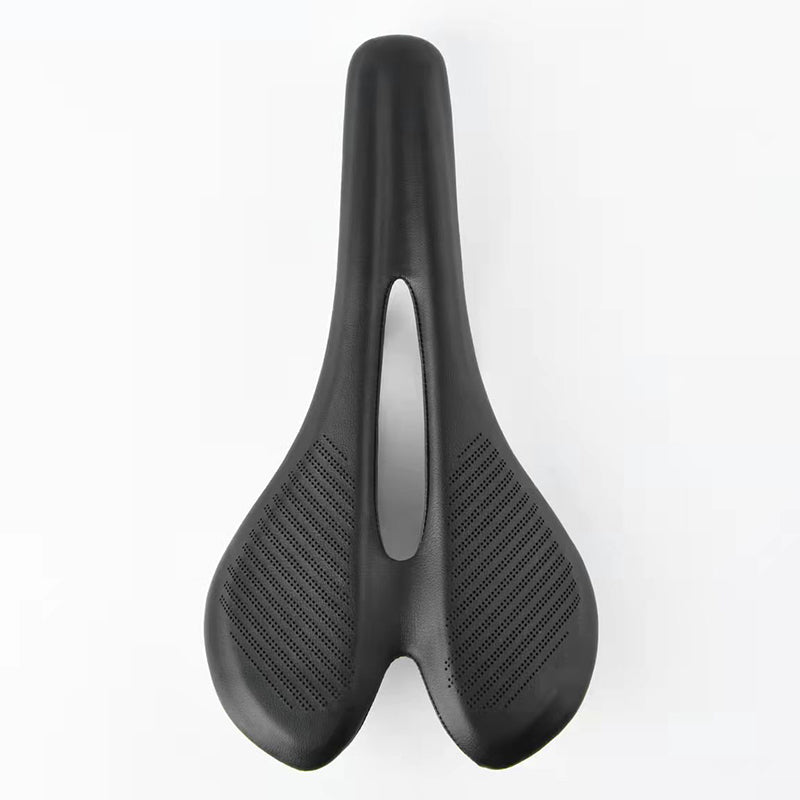HUGEOAKS Bike Seat, Lightweight Road Bike Saddle, Comfortable Bike Seat, Carbon Fiber Bike Saddle, Microfiber Leather Soft Saddle