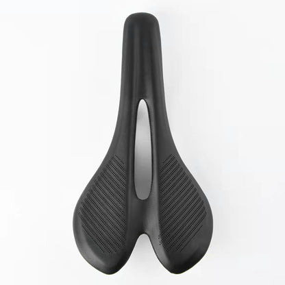HUGEOAKS Bike Seat, Lightweight Road Bike Saddle, Comfortable Bike Seat, Carbon Fiber Bike Saddle, Microfiber Leather Soft Saddle