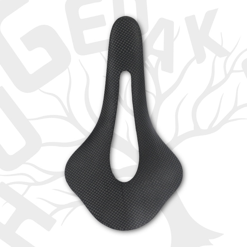 HUGEOAKS Bike Seat, Lightweight Road Bike Saddle, Comfortable Bike Seat, Full Carbon Fiber Bike Saddle